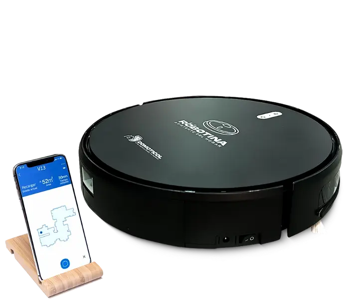 ASPIRADORA AUTOMATICA ROBOTINA NGR DOMOTICOL
